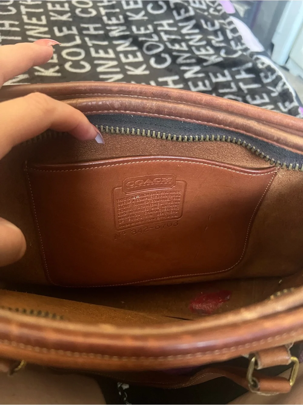 Coach rare vintage bonnie cashin bag